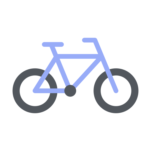 bicicletta Generic color fill icona