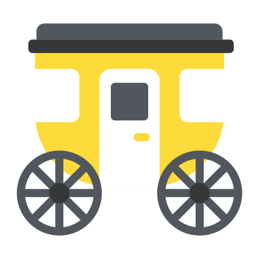 Carriage Generic color fill icon