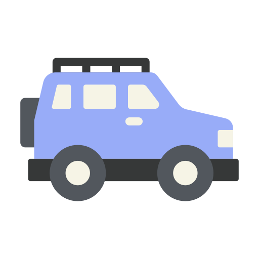 suv車 Generic color fill icon