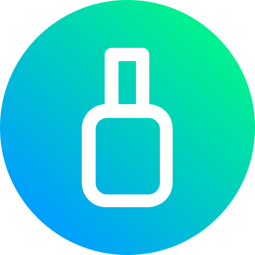 Nail polish bottle Generic gradient fill icon