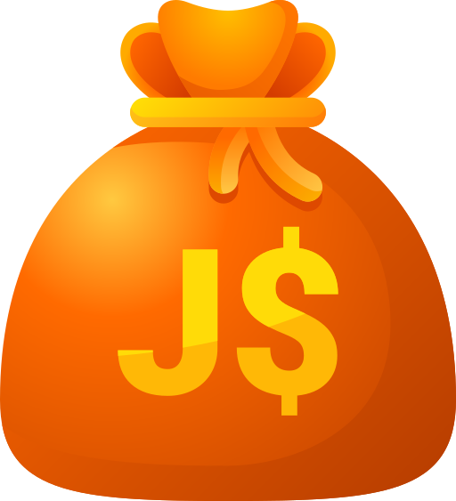 Jamaican dollar Generic gradient fill icon