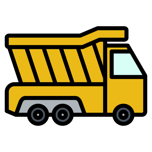 Dumper truck Generic color lineal-color icon