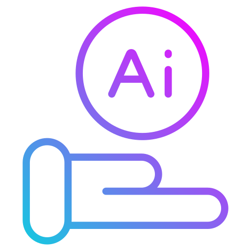 Ai Generic gradient outline icon