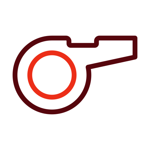 Whistle Generic color outline icon