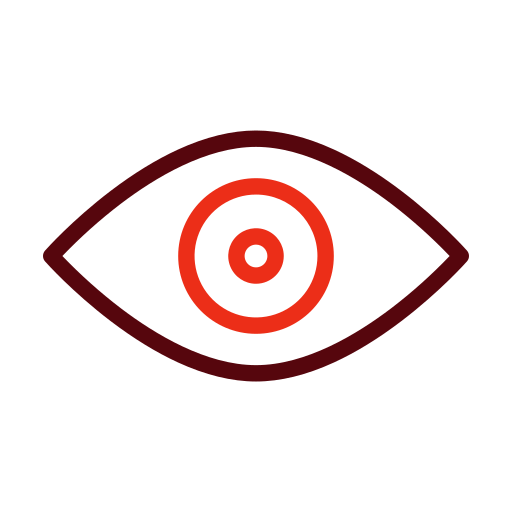 Eye Generic color outline icon