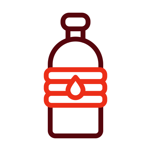 Water bottle Generic color outline icon