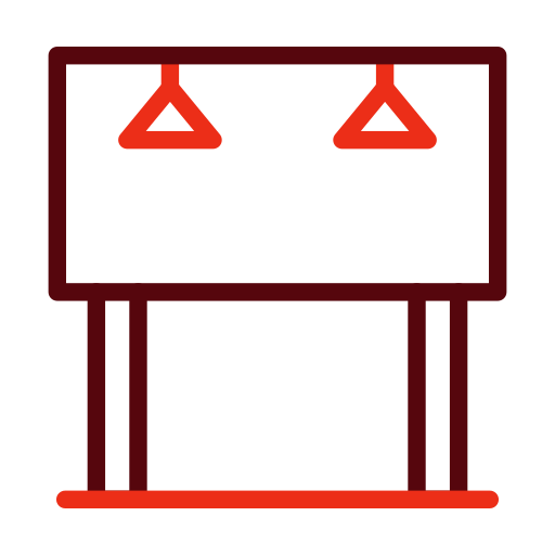 Billboard Generic color outline icon