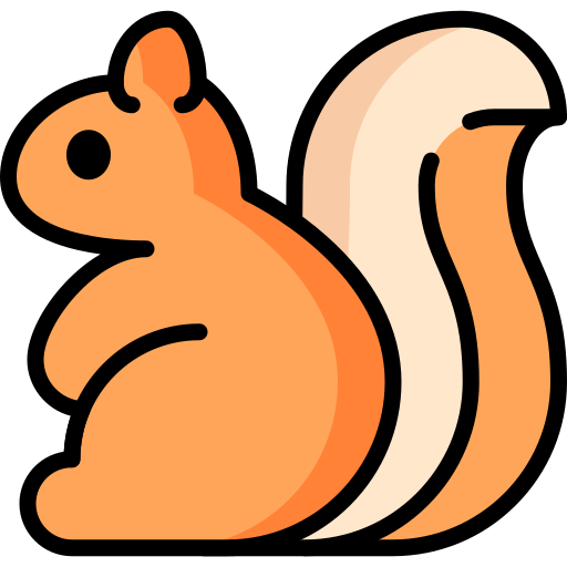 eichhörnchen Generic color lineal-color icon