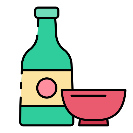 酒 Generic color lineal-color icon