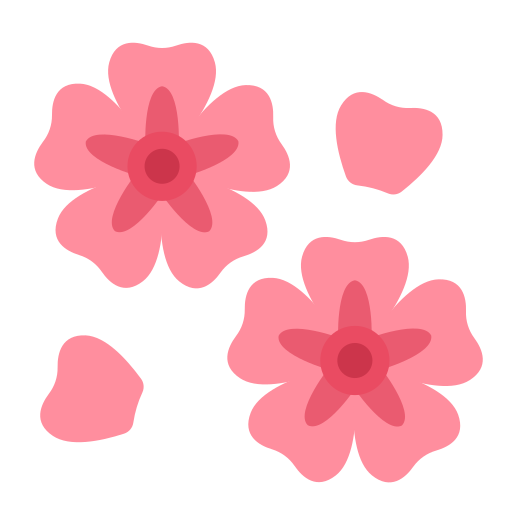 Sakura Generic color fill icon