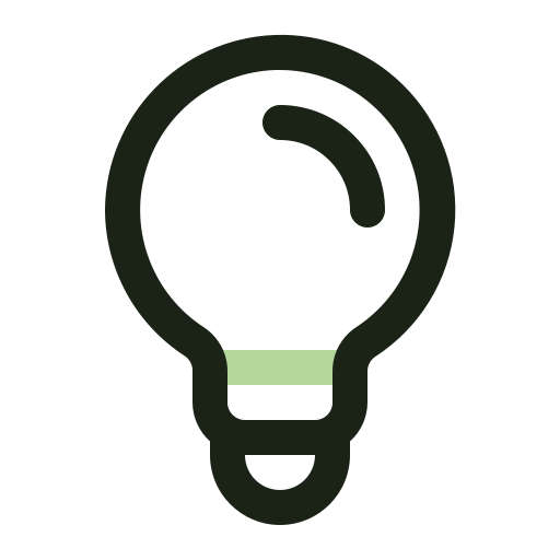 lampada Generic color outline icona