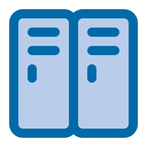 Locker Generic color lineal-color icon