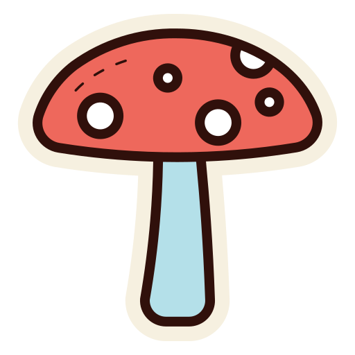 Toadstool Generic color lineal-color icon