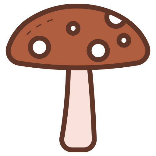paddenstoel Generic color lineal-color icoon