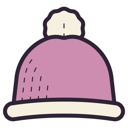 czapka beanie Generic color lineal-color ikona