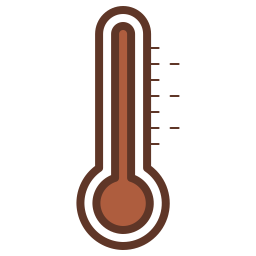 温度計 Generic color lineal-color icon