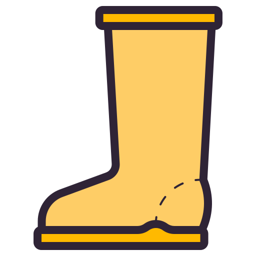 botas de lluvia Generic color lineal-color icono