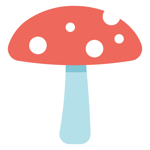 paddenstoel Generic color fill icoon