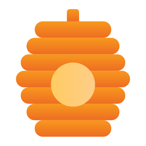 蜂の巣 Generic gradient fill icon