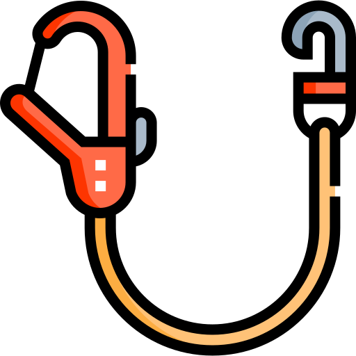 スリング Detailed Straight Lineal color icon