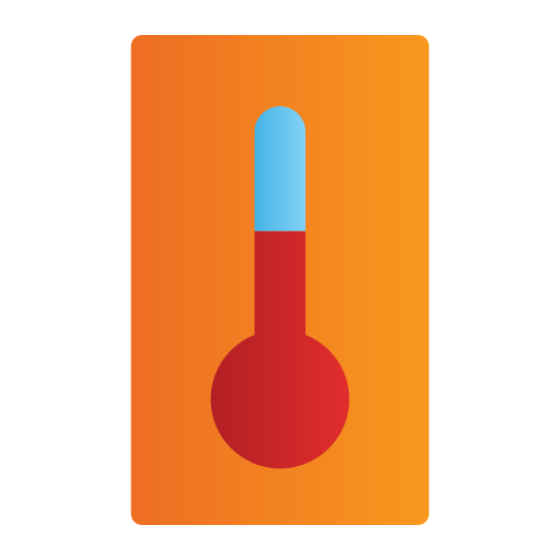 thermometer Generic gradient fill icon