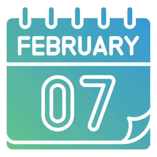 februar Generic gradient fill icon