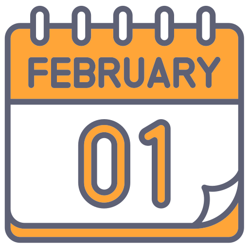 februar Generic color lineal-color icon