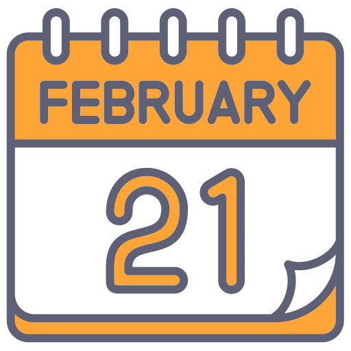 februar Generic color lineal-color icon
