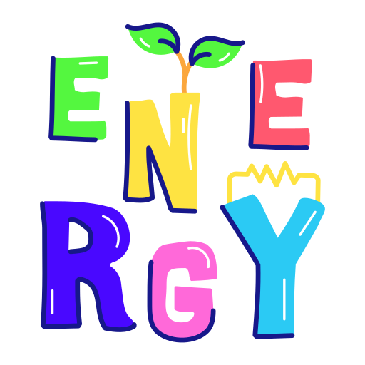 エコエネルギー Generic color fill icon
