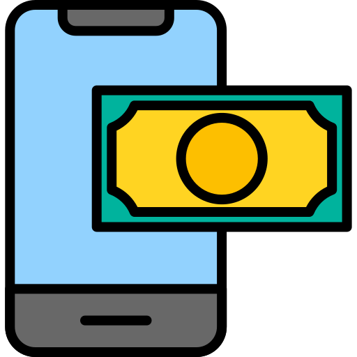 Мобильные деньги Generic color lineal-color иконка