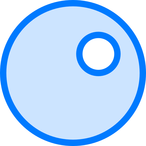 schwarzer ball Vitaliy Gorbachev Blue icon