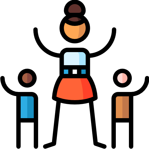 リーダーシップ Puppet Characters Lineal Color icon