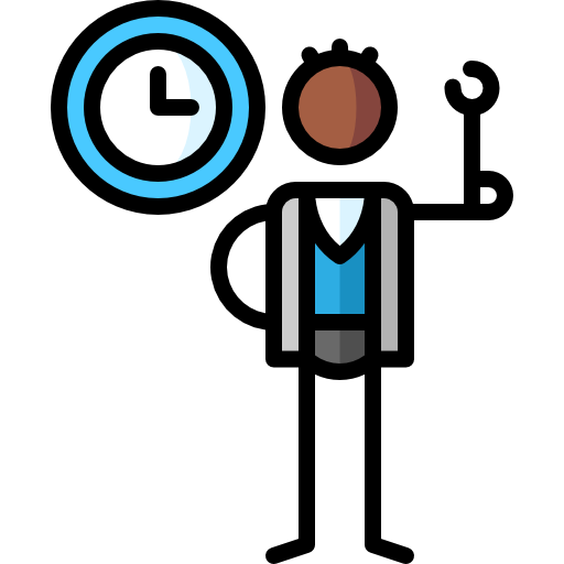 Management Puppet Characters Lineal Color icon