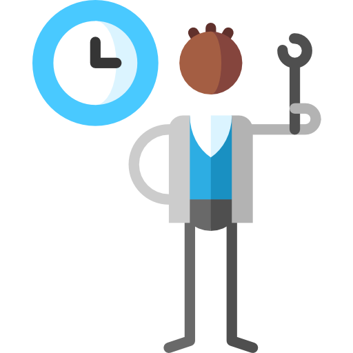 Management Puppet Characters Flat icon