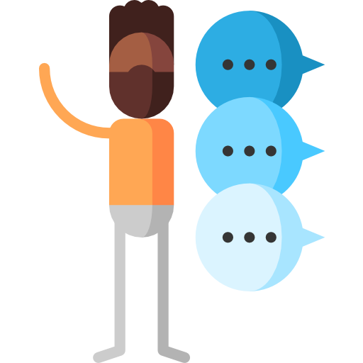 person Puppet Characters Flat icon