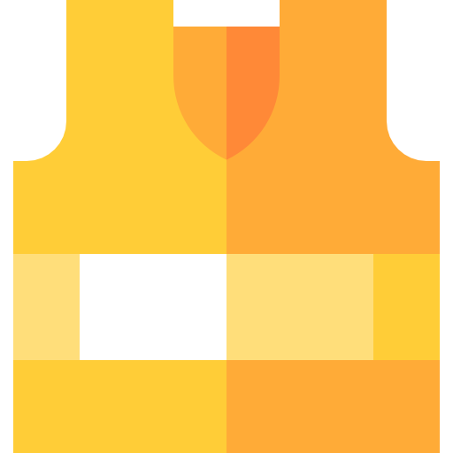 chaleco Basic Straight Flat icono