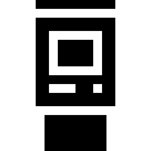 parquímetro Basic Straight Filled icono