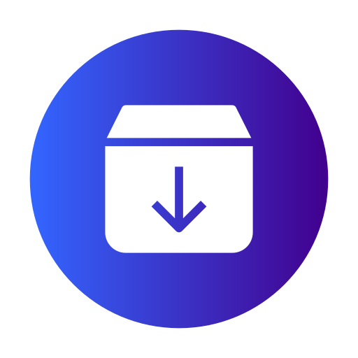 Downloading Generic gradient fill icon
