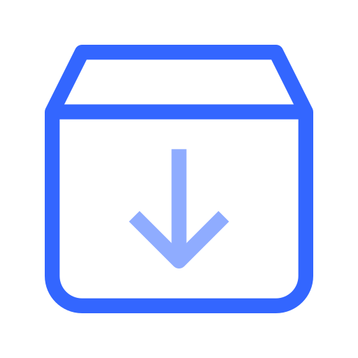 Downloading Generic color outline icon