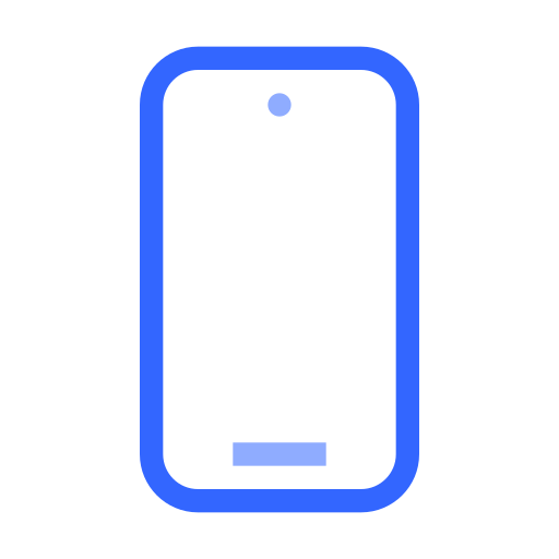 téléphone Generic color outline Icône