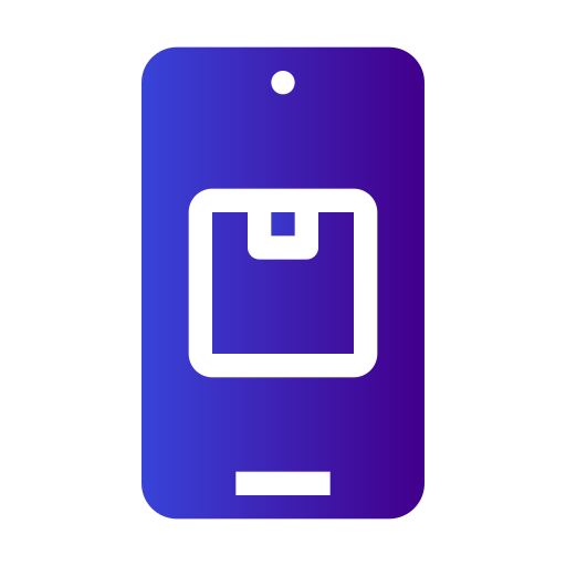 mobilny Generic gradient fill ikona