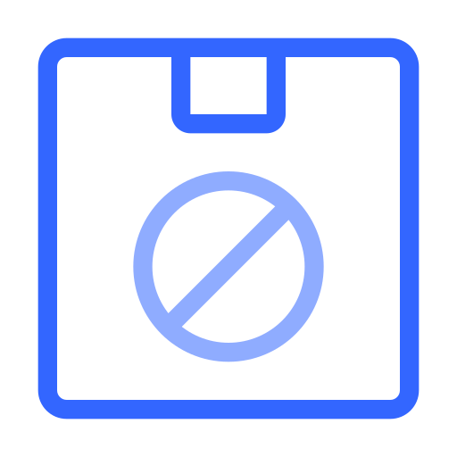 Cancel delivery Generic color outline icon