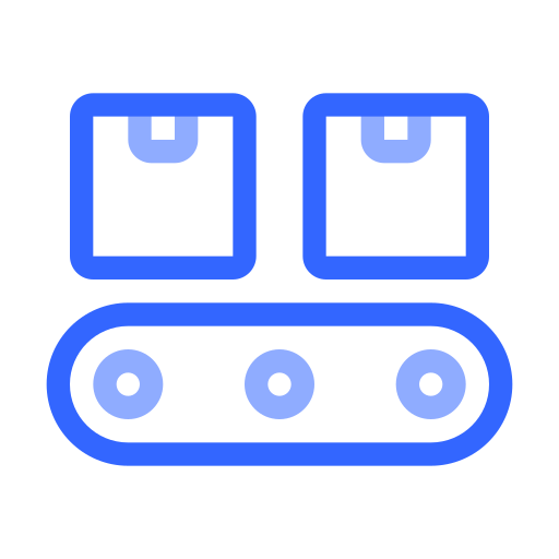 Conveyor Generic color outline icon
