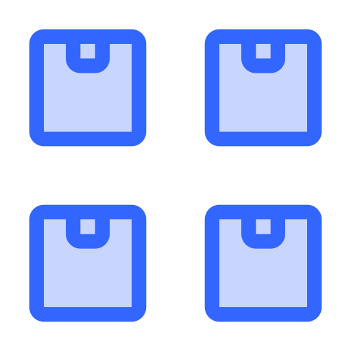 Package Generic color lineal-color icon