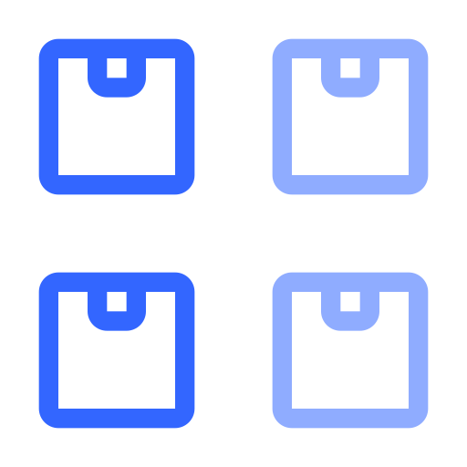 paket Generic color outline icon