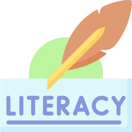 International literacy day Special Flat icon