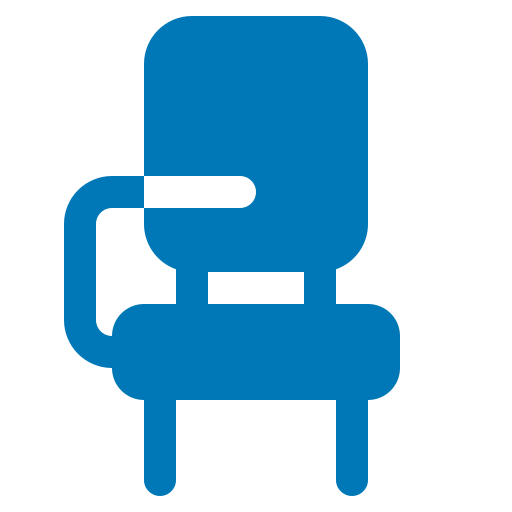 Рабочий стул Generic color fill иконка