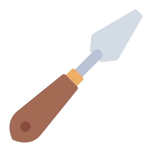 Pallete knife Generic color fill icon