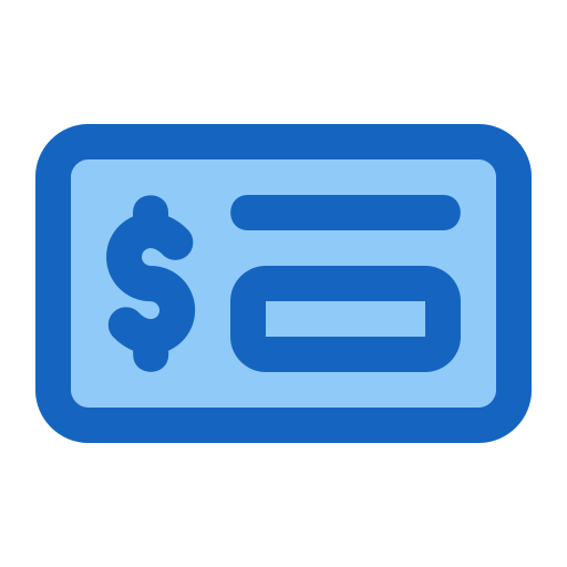 cheque bancario Generic color lineal-color icono