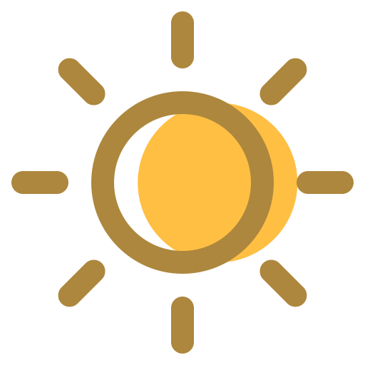 Солнце Generic color lineal-color иконка